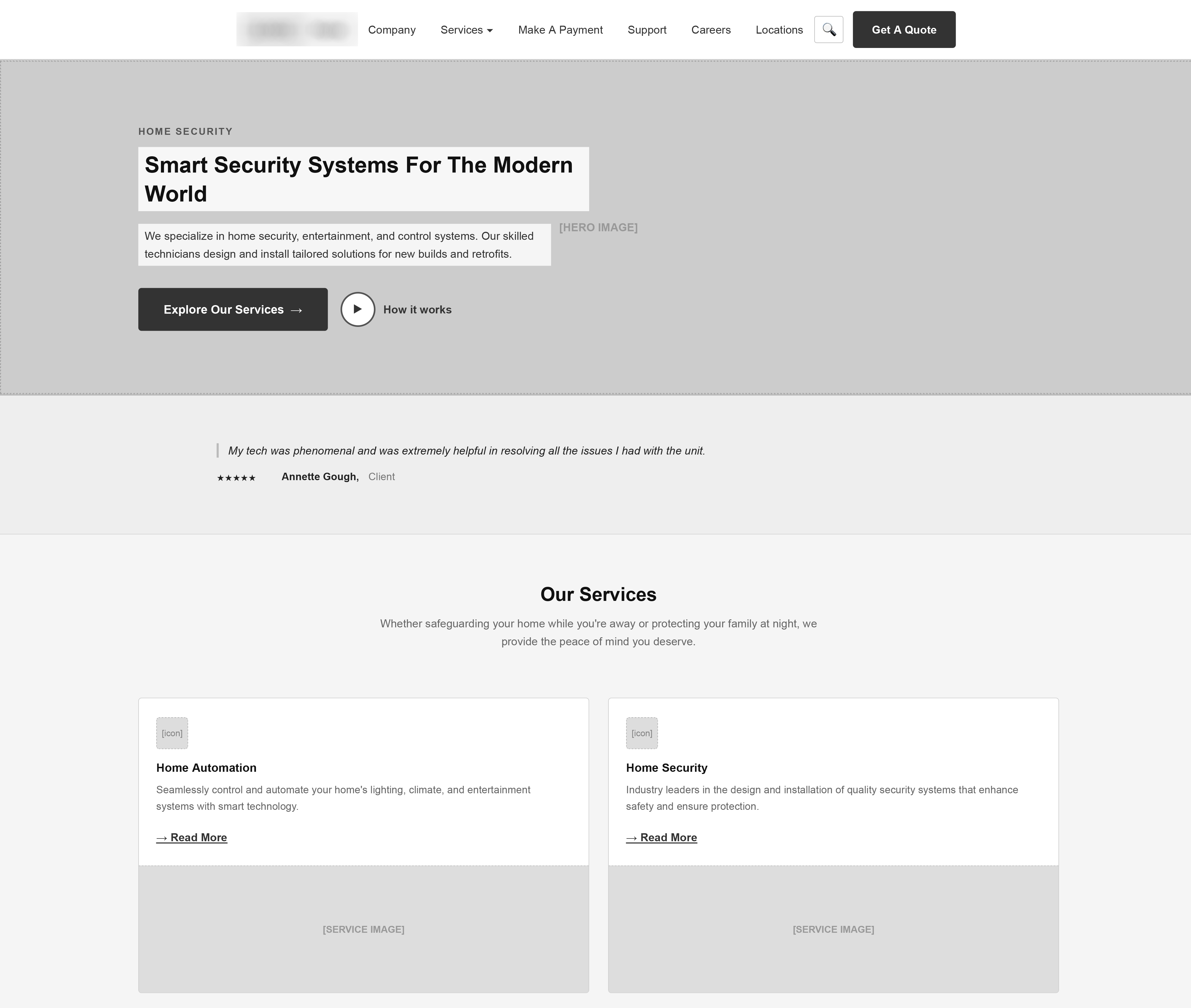 HomePro Platform screenshot